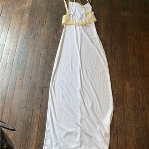 white sean john dress size medium